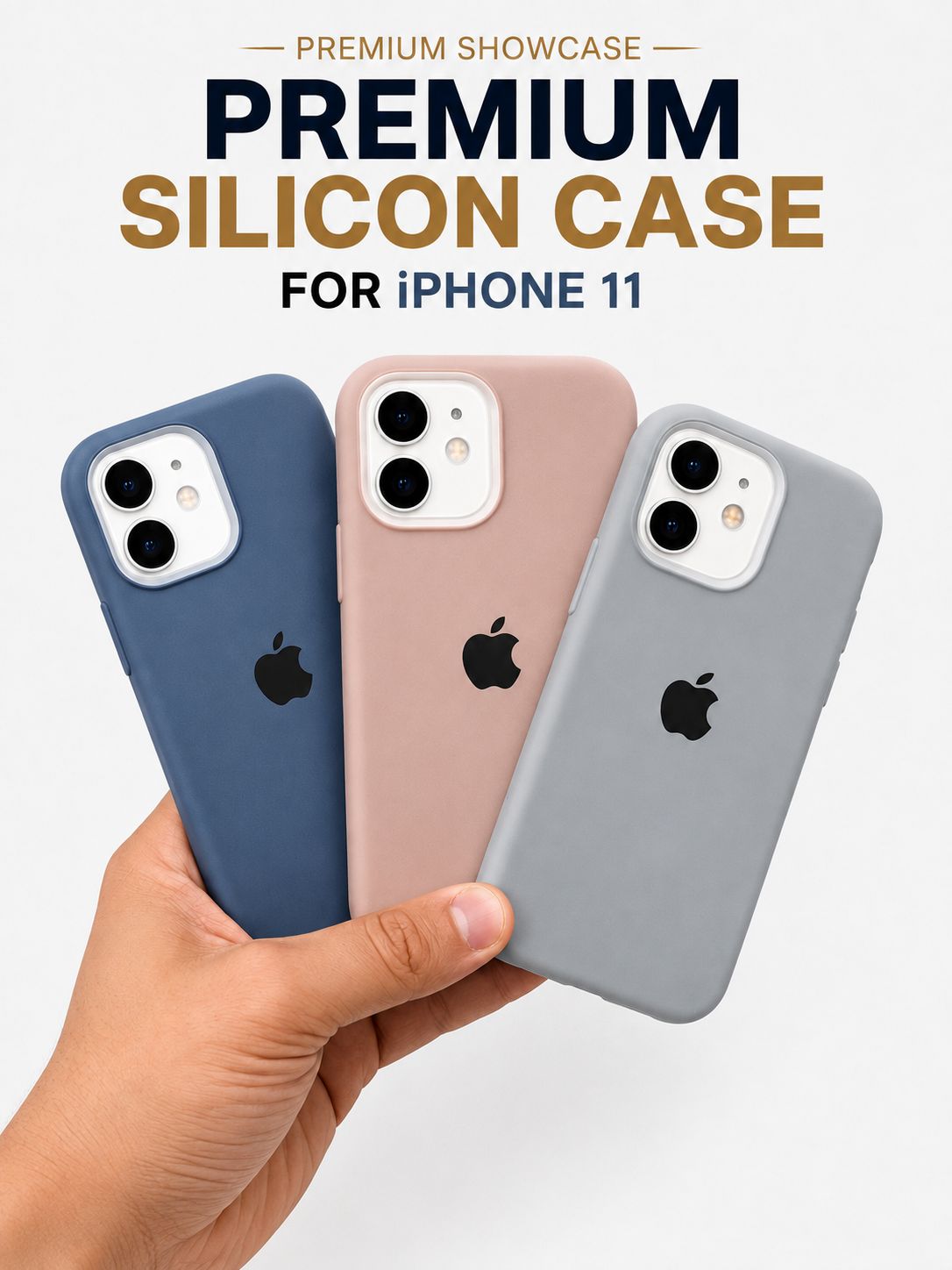 iPhone 11 Silicone Case – Stylish Protective Back Cover