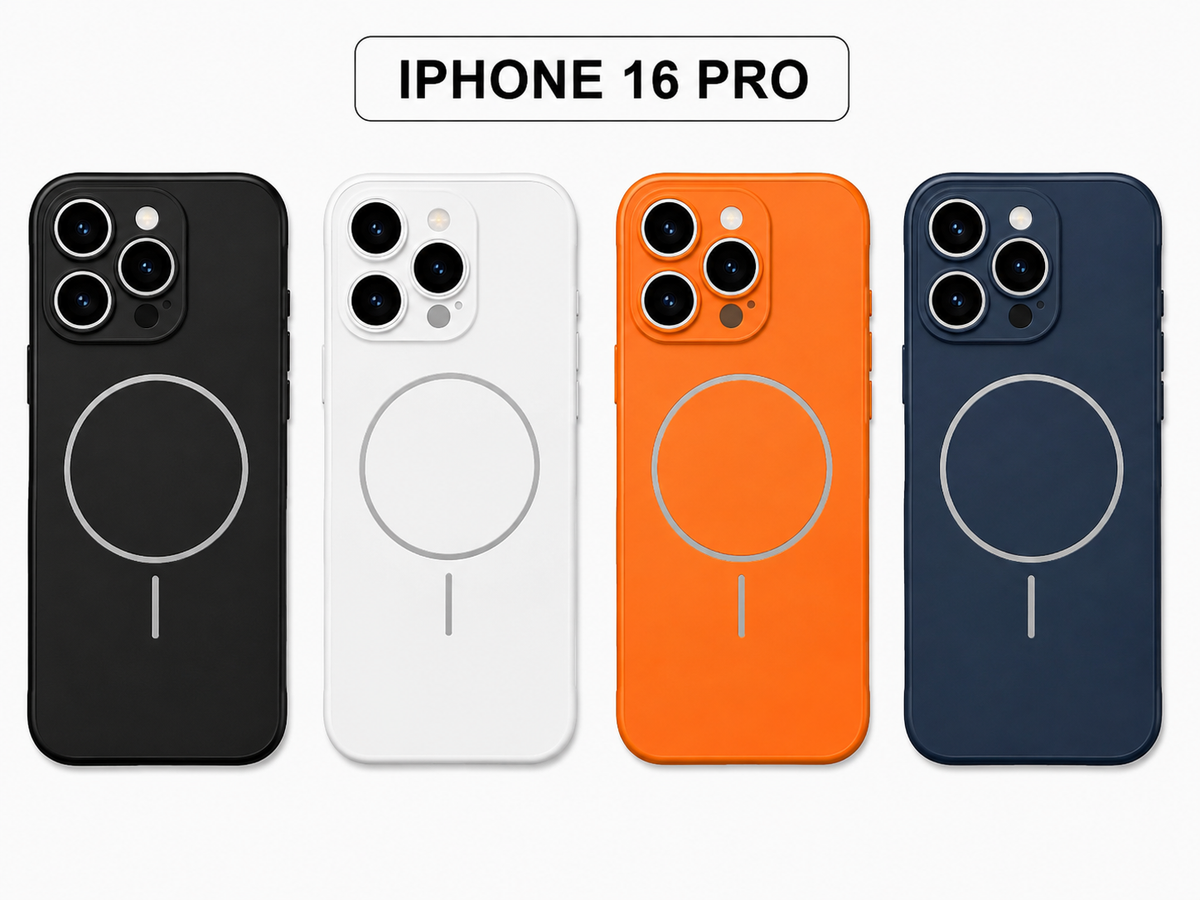 iPhone 16 Pro MagSafe Case – Premium Silicone Protective Back Cover