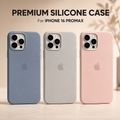 iPhone 16 Pro Max Silicone Case – Stylish Protective Back Cover