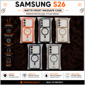 Samsung Galaxy S26 Premium Matte Frost MagSafe Case – Stylish Protective Back Cover